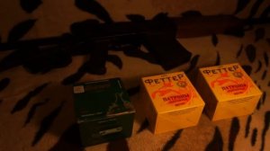 Отстрел патронов 20-го калибра из карабина Сайга 20к  Saiga 20K