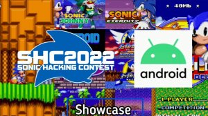 SHC2022 Android Interest Sonic Hacks and Fangames Sonic Hacking contest on Emulator Sega Genesis