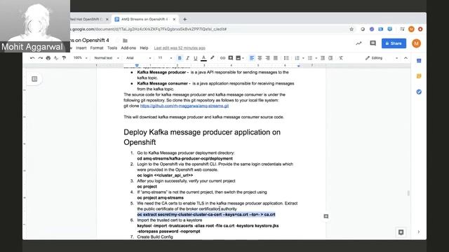 How to run AMQ Streams on Red Hat Openshift4 смотреть онлайн