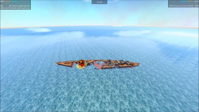 From The Depths Tournament Battleship Brawl S3E77 BB Etamin vs KMS Konig смотреть онлайн
