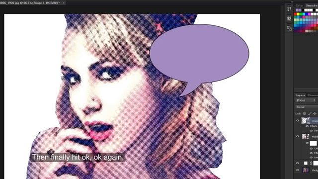 Retro Comic Book Effect: Photoshop Tutorial смотреть онлайн