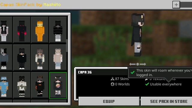 ✔️87 SKINS WITH CAPES MINECRAFT PE [1.17] смотреть онлайн