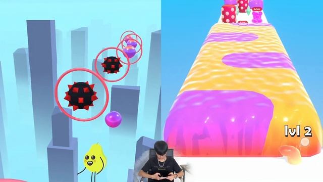Play 5555 Video Games Blob Man Runner, Jelly Raid - 1⭐Max Level Gameplay Walkthrough Moblie смотреть онлайн