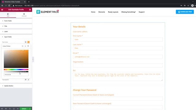 What's New Element Pack V5.6.0 Addon for Elementor Page Builder | BdThemes Tutorial смотреть онлайн
