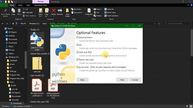 How to Install Python latest version in windows 10 / Latest version 3.11.0 -python installation 202 смотреть онлайн