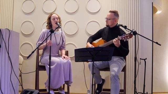 Take on me - A-ha (cover) | Дуэт Настя и Андрей смотреть онлайн