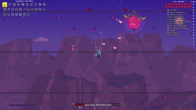 Terraria Eternity mode Queen Slime No hit смотреть онлайн