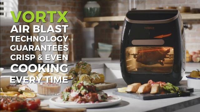 Tower Vortx 5-in-1 Digital Air Fryer Oven смотреть онлайн