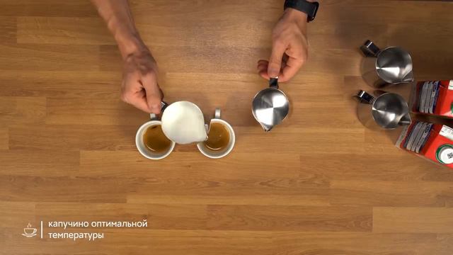 Перегрев и недогрев молока для кофейных напитков смотреть онлайн