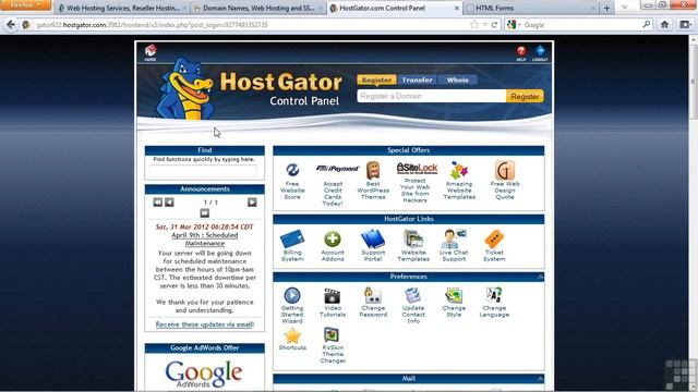 0205 Using A Hosting Service Dynamic Web Design with PHP and MySQL смотреть онлайн