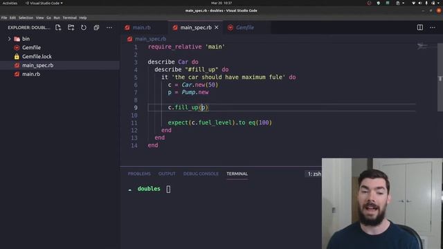 RSpec Tutorial: Test Doubles смотреть онлайн