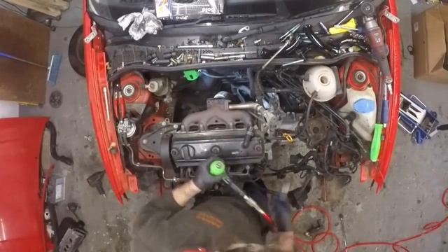 Getting parts!! Engine and gearbox 1.9d polo 6n removal part 3 - the polo story continues смотреть онлайн
