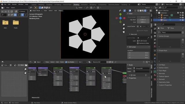 Nodevember Day 5-6 Pentaflake смотреть онлайн