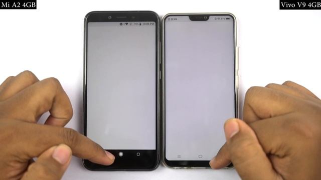 Mi A2 vs Vivo V9 Speed Test, Memory Management test and Benchmark Scores смотреть онлайн