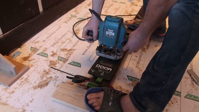 Шаблон для врезки петель и замков. Опытный образец. смотреть онлайн