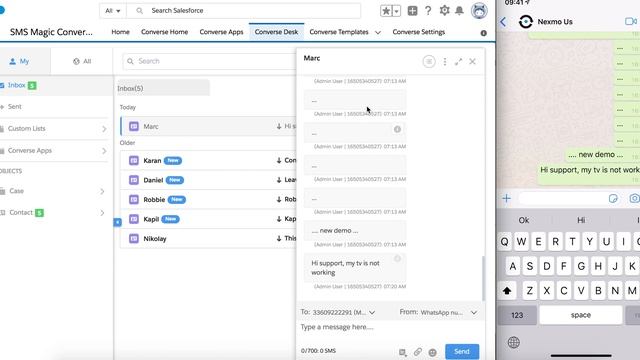 Salesforce WhatsApp Integration смотреть онлайн