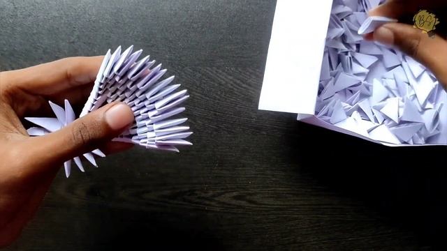 How to make a Beautiful 3D Origami Swan | DIY 3D Paper Swan Tutorial смотреть онлайн