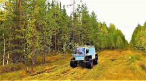 ПЛАНЫ, РУХНУЛИ! ВЕЗДЕХОД СЛОМАН! “ТАЙГА” ПРОБРАЛСЯ НА ТРАКТОРНУЮ СТОЯНКУ. СРОЧНО ЕДУ ОБРАТНО!.......