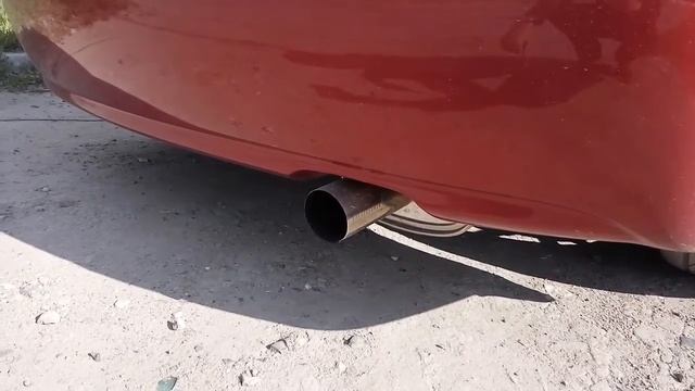 Catback exhaust Megan Racing on Honda Civic 4d 1.8 FD7 смотреть онлайн
