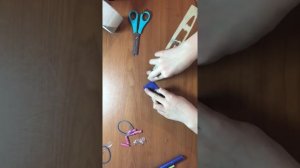 Стреляющий пистолет из бумаги