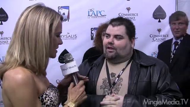 Michael Bower At The World Poker Tour Celebrity Invitational