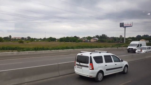 Поездка на автобусе 348 Котельники - Лыткарино весь маршрут 3916 лето вечер смотреть онлайн