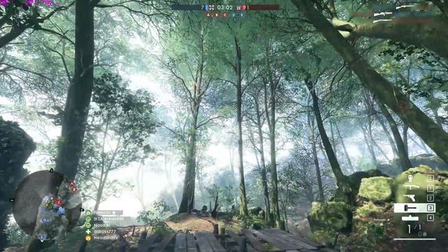 i5 6600K OVERCLOCK 4.8GHz + 980Ti Fps - Battlefield 1 ( Bf1 gameplay PC in ARgonne forest ) смотреть онлайн
