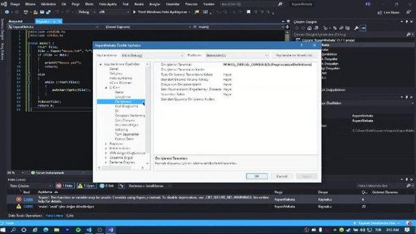 File Read Error | fopen Un Safe Error || C Programming