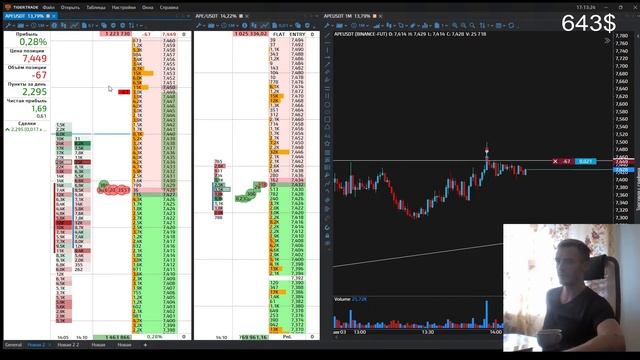 СКОЛЬКО ЗАРАБОТАЮ ЗА 30 ДНЕЙ НА КРИПТОВАЛЮТЕ!? СКАЛЬПИНГ КРИПТОВАЛЮТ! ДЕНЬ 5 смотреть онлайн