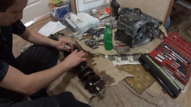 Сборка шатуны на колен вал кавасаки zzr600-1 смотреть онлайн