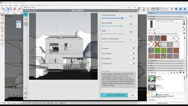 How to Use Veras AI Plugin for Sketchup - A Step-by-Step Tutorial смотреть онлайн