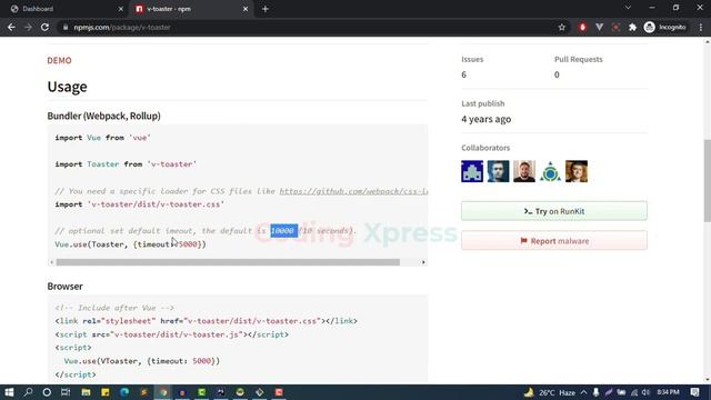 22 Add Toast Notification in Laravel Vue.js | Laravel Vue.js URL Shortener Tutorial | Coding Xpres смотреть онлайн