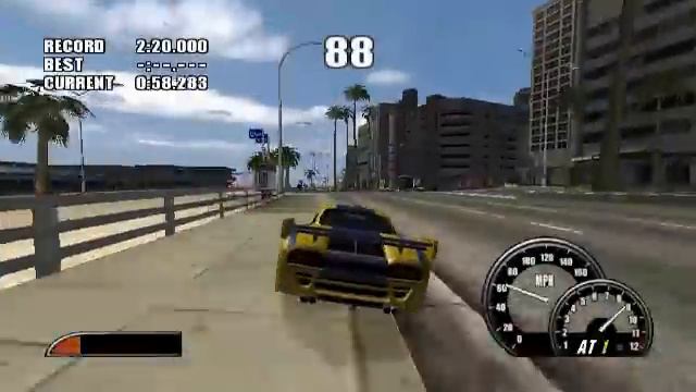 Dolphin GC/Wii Emulator - Burnout 2: Point of Impact смотреть онлайн