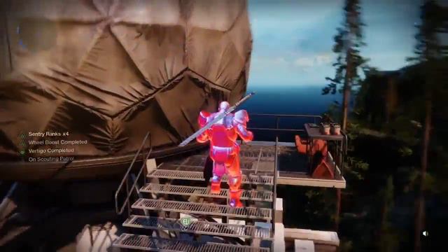 Destiny 2~ Run Faster, Jump Higher And Glow Blue!? With Insane Speed Boost On Farm смотреть онлайн