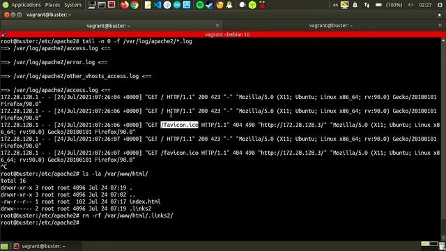 Configuración de Apache HTTPD en Debian 10 смотреть онлайн