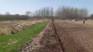 Плуг на квадроцикле cf x6