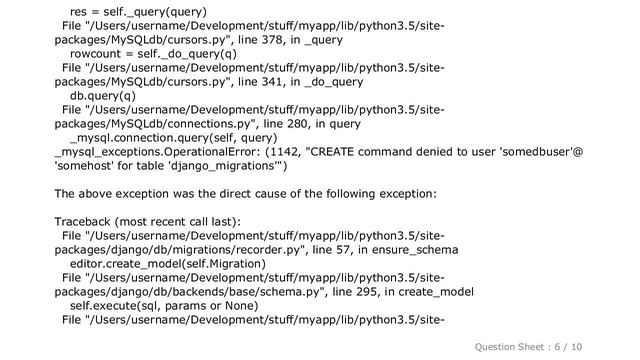 MySQL : Django and read-only database connections смотреть онлайн