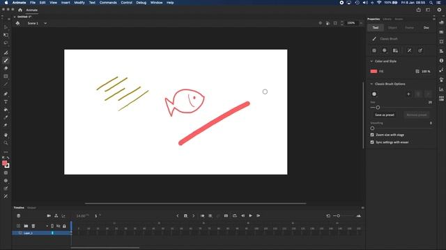 Adobe Animate Basics I: Basic drawing tools and navigating the Stage - Adobe Animate CC Tutorial смотреть онлайн