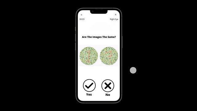Figma Contrast Sensitivity Test App Mockup смотреть онлайн