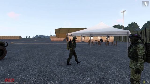 Гостович познает RP в RED SL Military RPG смотреть онлайн