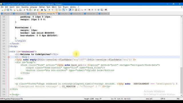 How To Convert Word To HTML In PHP Codeigniter смотреть онлайн