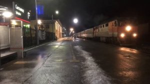 #подпишись  номер поезда 306 Сыктывкар - Усинск