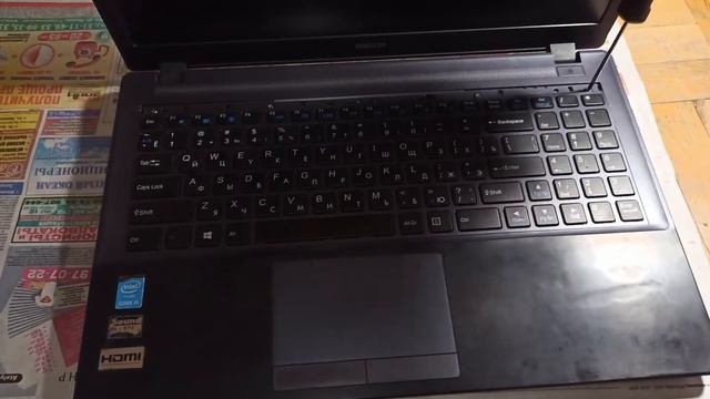 Ноутбук Dexp Atlas H115 i7 4700qm сборка смотреть онлайн
