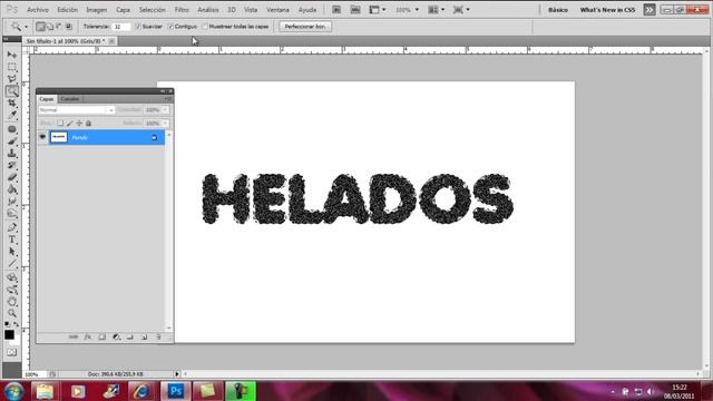 LA TIPOGRAFIA EN PHOTOSHOP CS PROGRAMA 2 смотреть онлайн