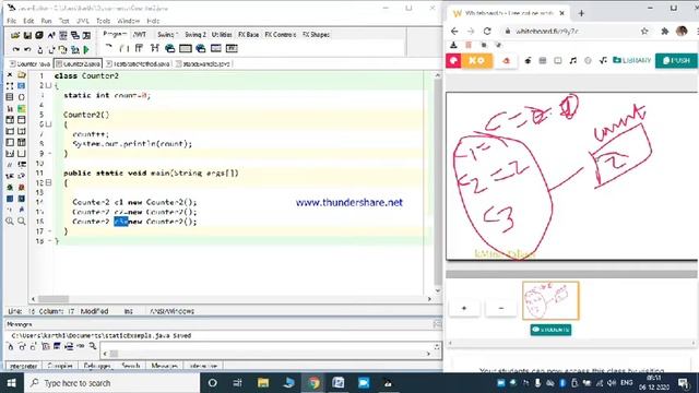 Static members in Java смотреть онлайн