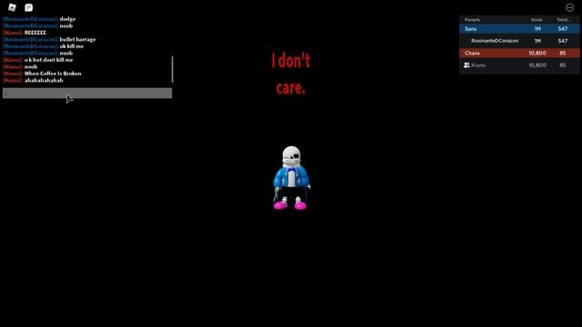 Roblox | Sans VS Chara Game | Sudden Changes Sans Showcase смотреть онлайн