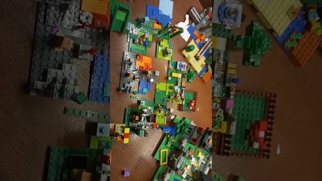 Песчаный город #lego #legominecraft #minecraft #max
