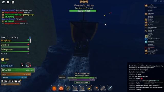 BOAT BATTLE TOURNAMENT! [Roblox Arcane Odyssey] смотреть онлайн