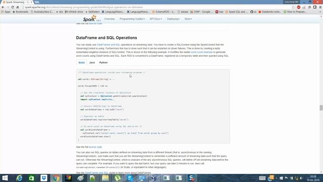 Apache Spark - Streaming Output Operations on DStreams and more смотреть онлайн