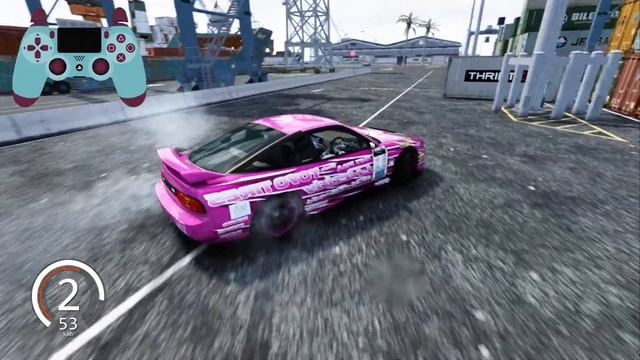 DRIFT NAS DOCAS DO GTA 5 COM NISSAN SILEIGHTY | Assetto Corsa Drift смотреть онлайн